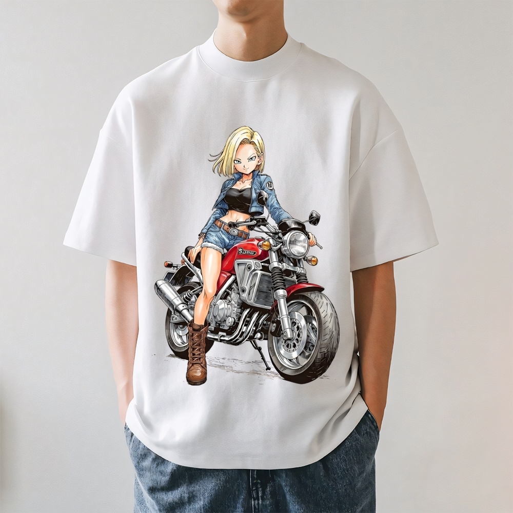Android 18 Japanese Style Classic Tee