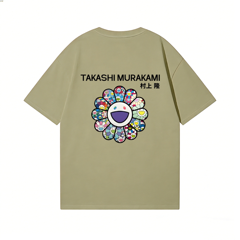 TM Sunflower Back Art Cotton Tee