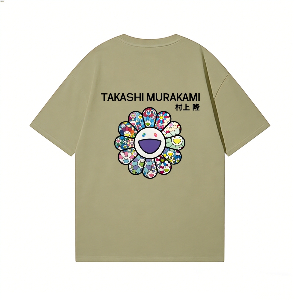 TM Sunflower Back Art Cotton Tee