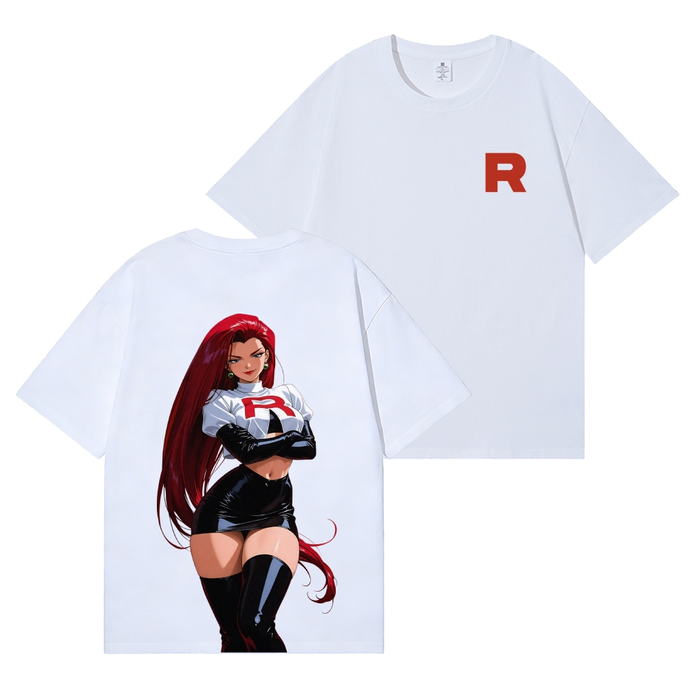 Rocket Girl Jessie Rocket Girl Jessie Back Art Cotton Tee