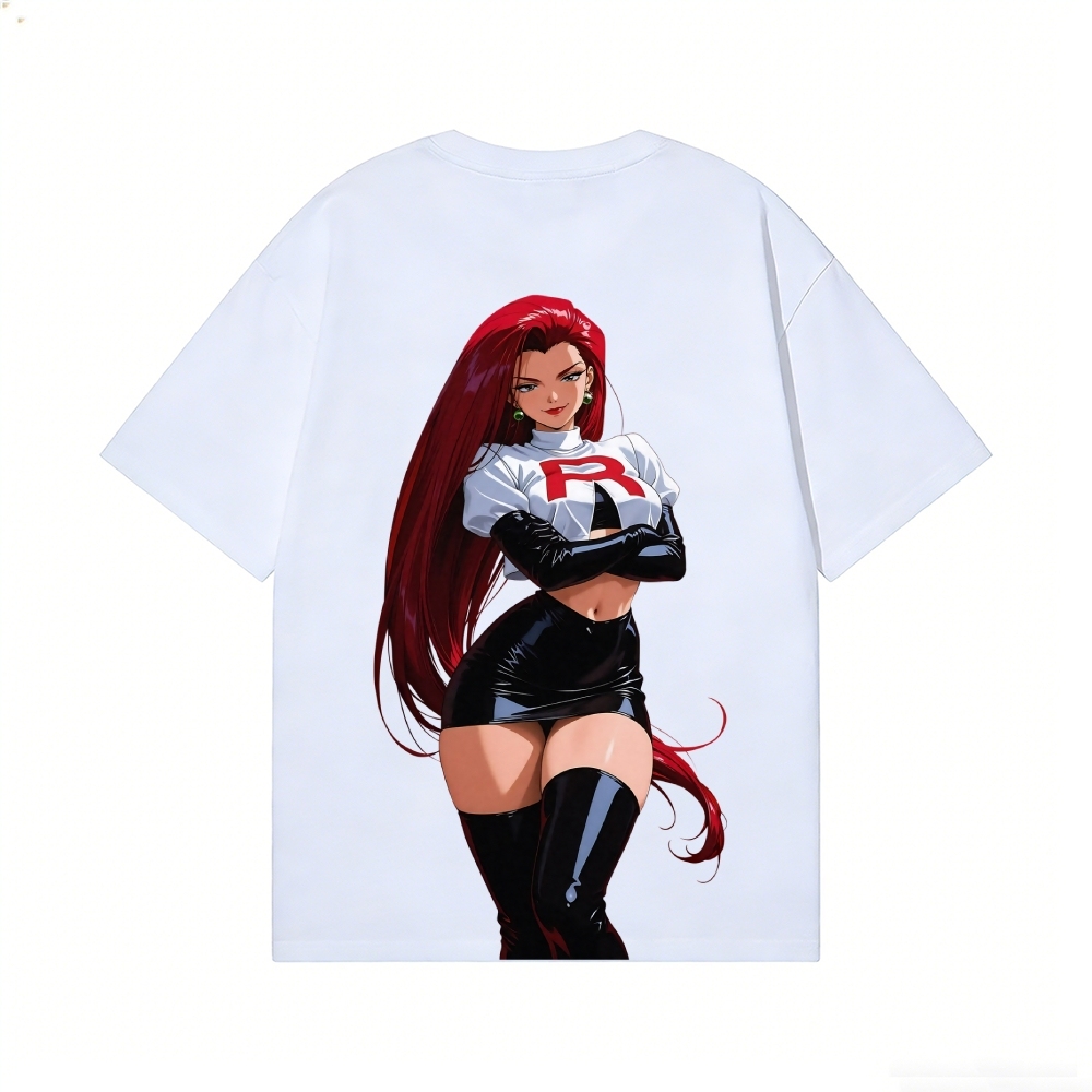 Rocket Girl Jessie Rocket Girl Jessie Back Art Cotton Tee