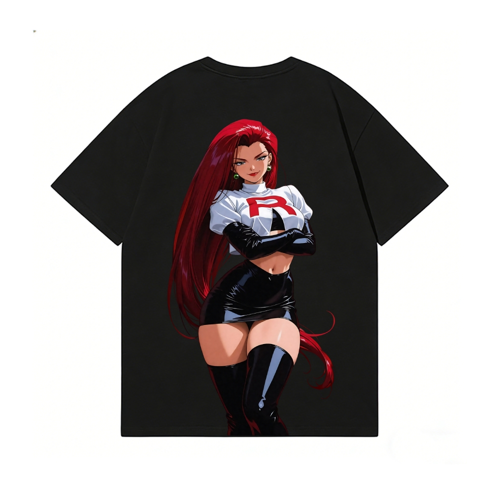 Rocket Girl Jessie Rocket Girl Jessie Back Art Cotton Tee