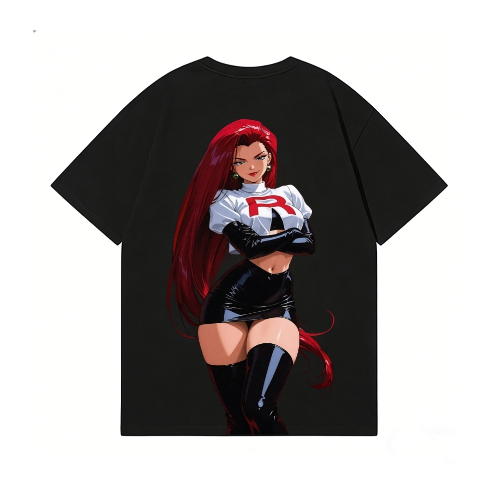 Rocket Girl Jessie Rocket Girl Jessie Back Art Cotton Tee