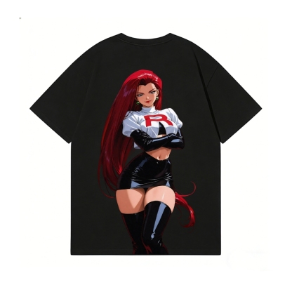 Rocket Girl Jessie Rocket Girl Jessie Back Art Cotton Tee