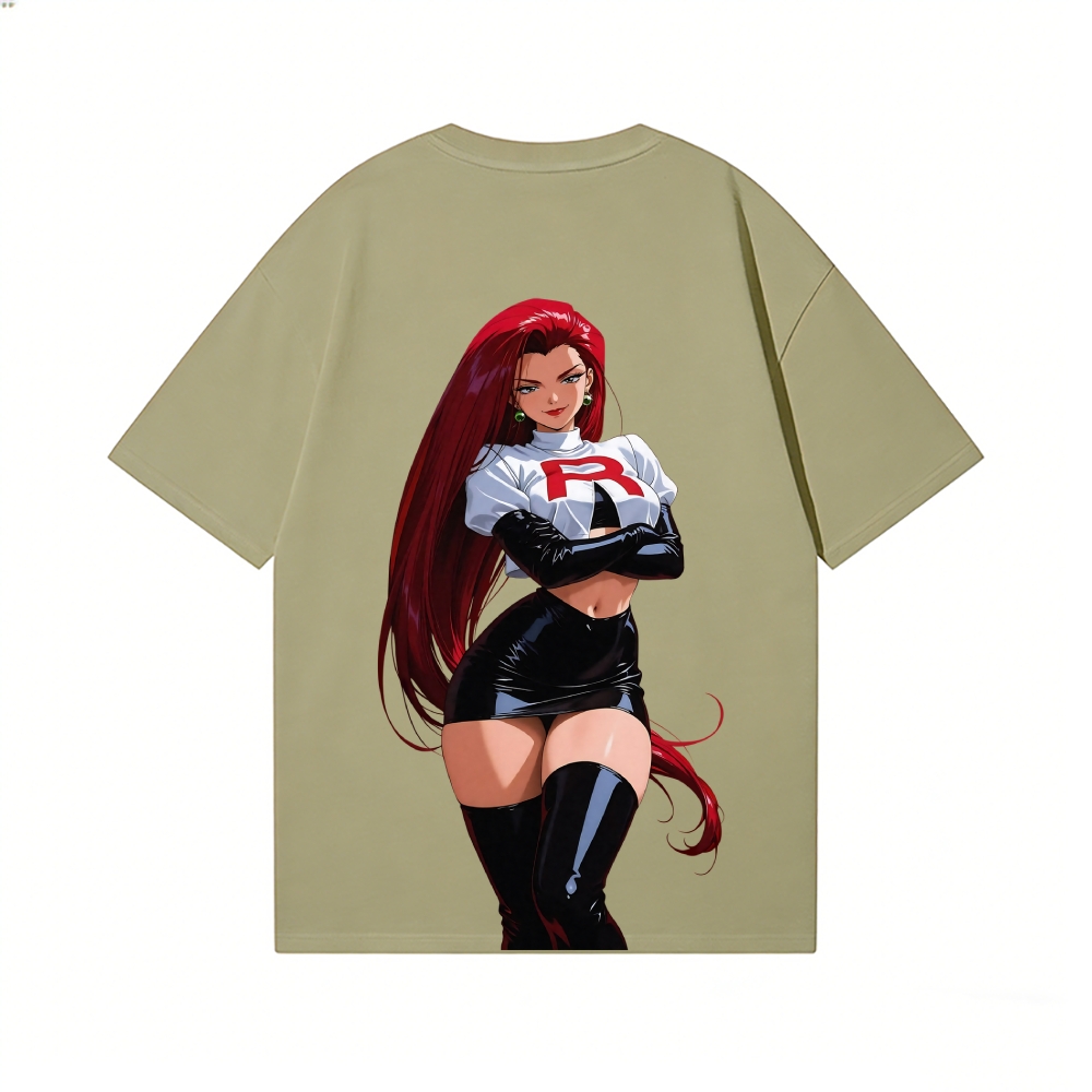 Rocket Girl Jessie Rocket Girl Jessie Back Art Cotton Tee