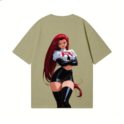 Rocket Girl Jessie Rocket Girl Jessie Back Art Cotton Tee