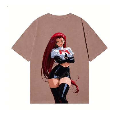 Rocket Girl Jessie Rocket Girl Jessie Back Art Cotton Tee