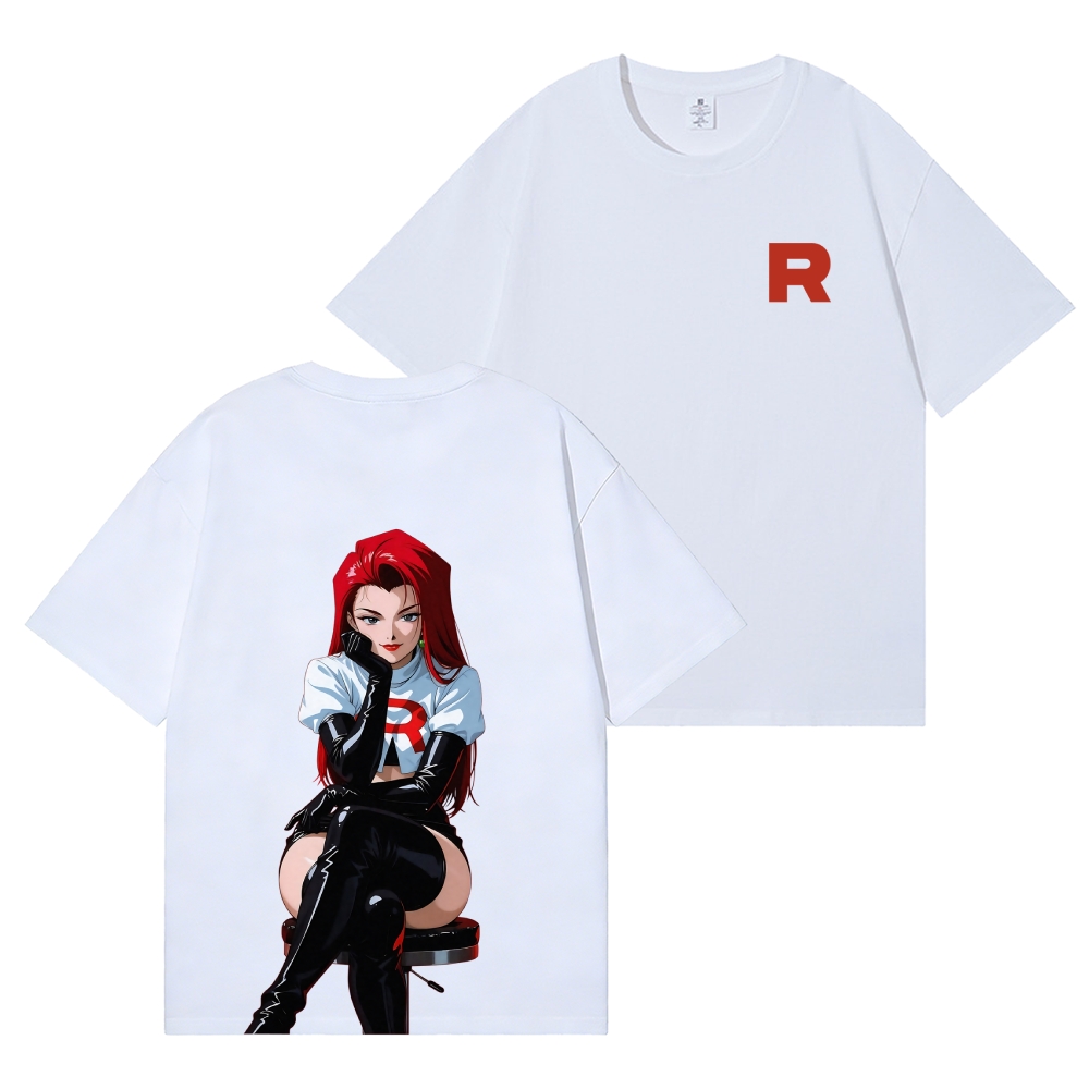 Rocket Girl Jessie Rocket Girl Jessie Back Art Cotton Tee