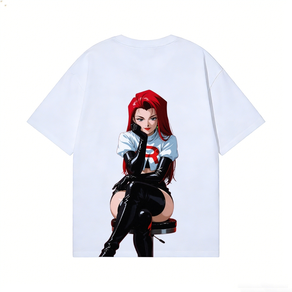 Rocket Girl Jessie Rocket Girl Jessie Back Art Cotton Tee