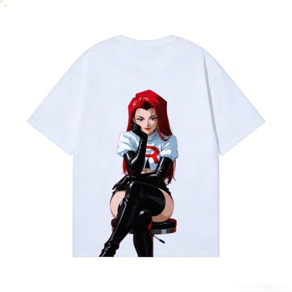 Rocket Girl Jessie Rocket Girl Jessie Back Art Cotton Tee