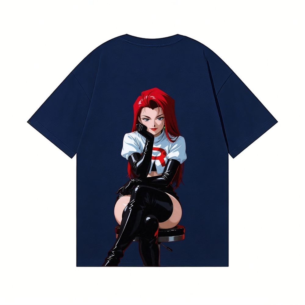 Rocket Girl Jessie Rocket Girl Jessie Back Art Cotton Tee