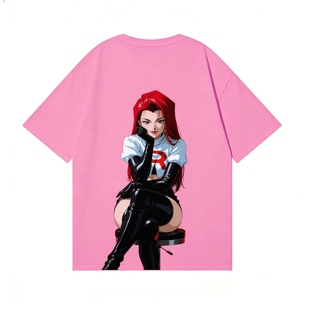 Rocket Girl Jessie Rocket Girl Jessie Back Art Cotton Tee