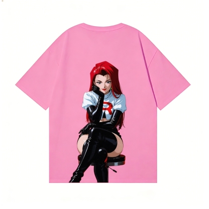 Rocket Girl Jessie Rocket Girl Jessie Back Art Cotton Tee