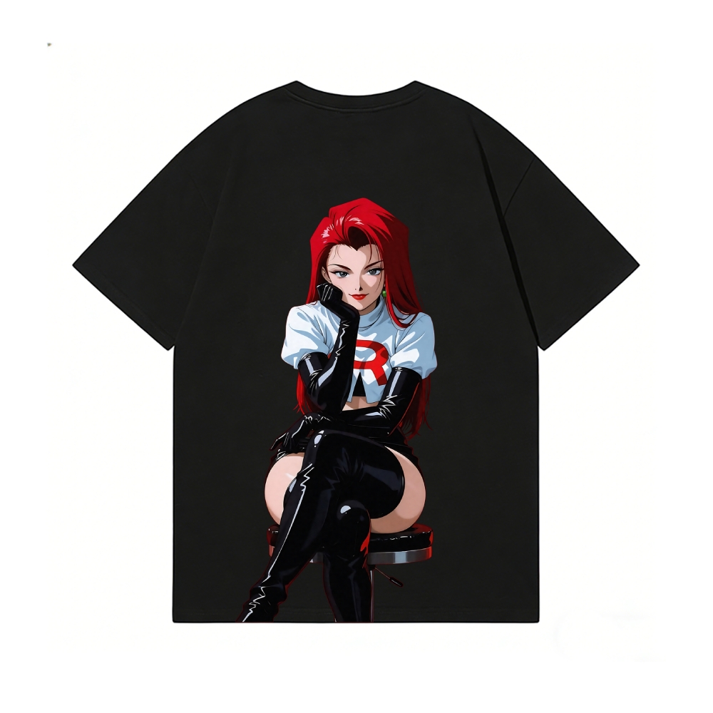 Rocket Girl Jessie Rocket Girl Jessie Back Art Cotton Tee