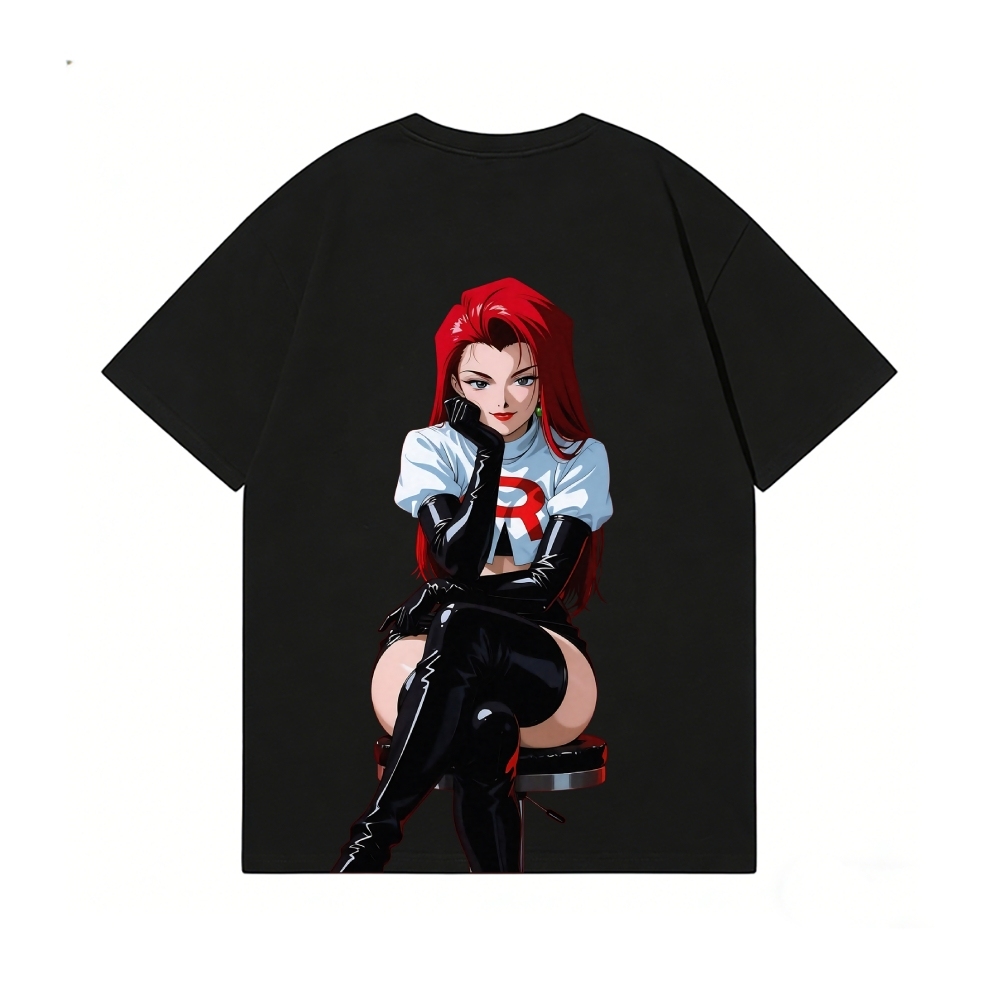 Rocket Girl Jessie Rocket Girl Jessie Back Art Cotton Tee