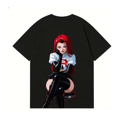 Rocket Girl Jessie Rocket Girl Jessie Back Art Cotton Tee