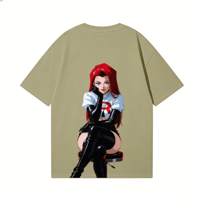 Rocket Girl Jessie Rocket Girl Jessie Back Art Cotton Tee