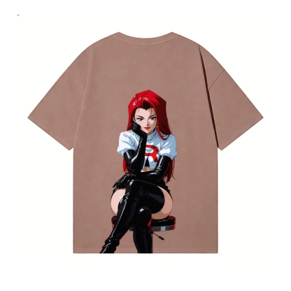 Rocket Girl Jessie Rocket Girl Jessie Back Art Cotton Tee
