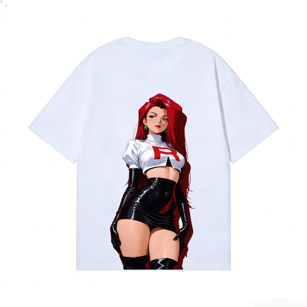 Rocket Girl Jessie Rocket Girl Jessie Back Art Cotton Tee