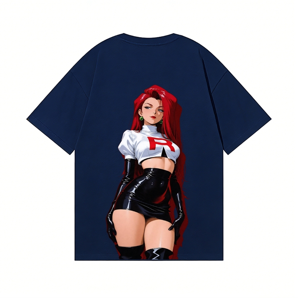 Rocket Girl Jessie Rocket Girl Jessie Back Art Cotton Tee