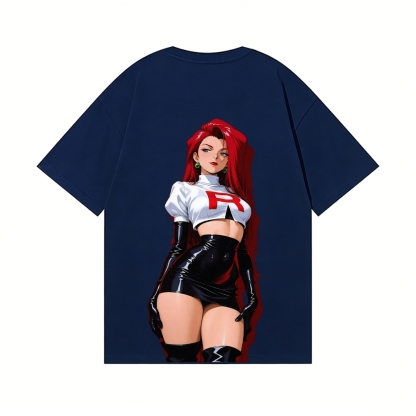 Rocket Girl Jessie Rocket Girl Jessie Back Art Cotton Tee