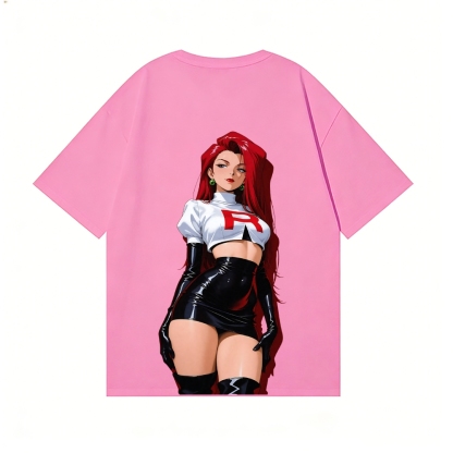 Rocket Girl Jessie Rocket Girl Jessie Back Art Cotton Tee