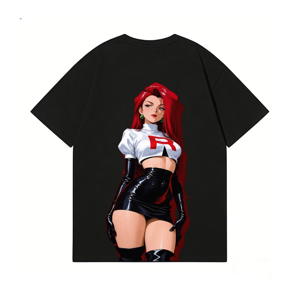 Rocket Girl Jessie Rocket Girl Jessie Back Art Cotton Tee