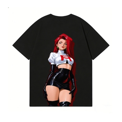 Rocket Girl Jessie Rocket Girl Jessie Back Art Cotton Tee