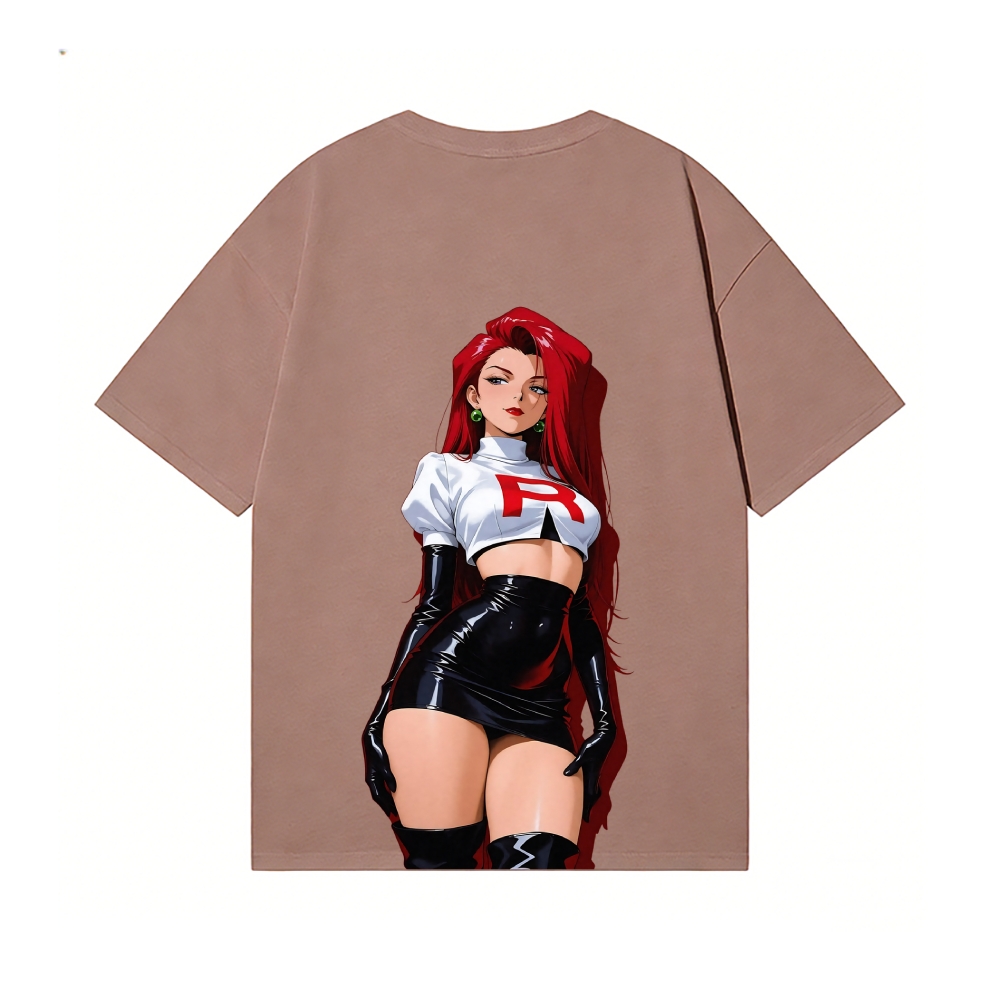 Rocket Girl Jessie Rocket Girl Jessie Back Art Cotton Tee