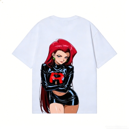 Rocket Girl Jessie Rocket Girl Jessie Back Art Cotton Tee