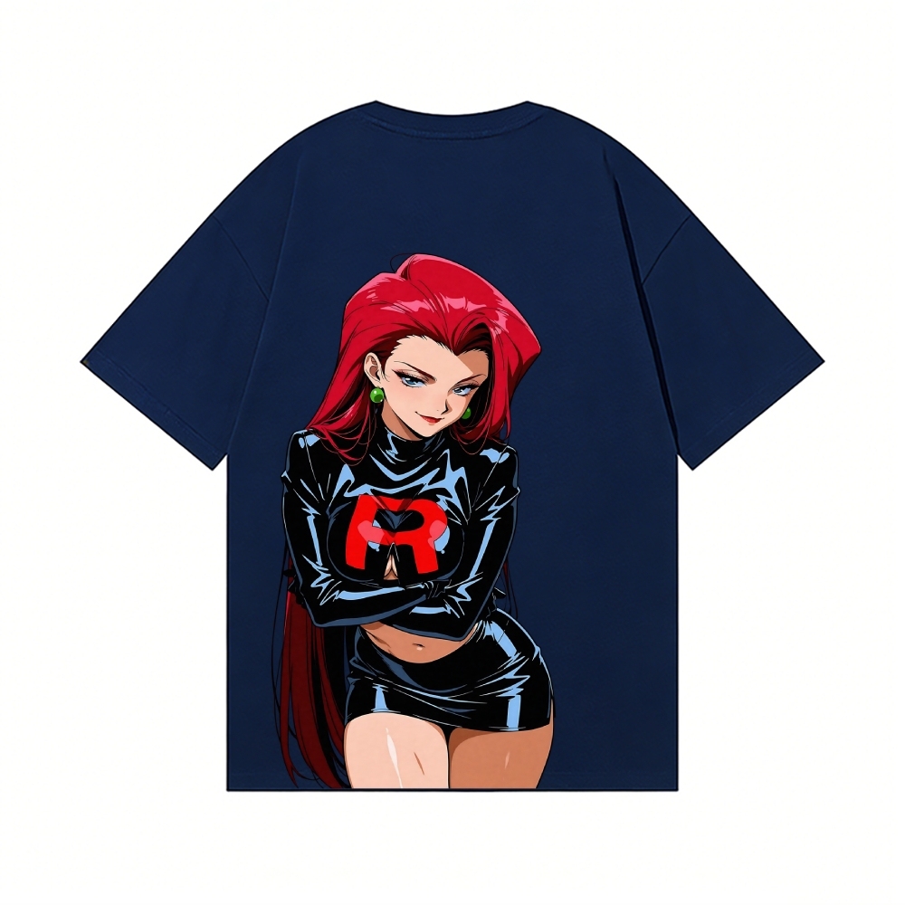 Rocket Girl Jessie Rocket Girl Jessie Back Art Cotton Tee
