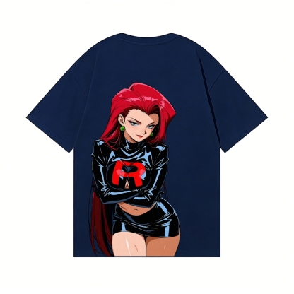 Rocket Girl Jessie Rocket Girl Jessie Back Art Cotton Tee