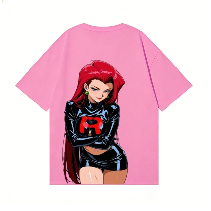 Rocket Girl Jessie Rocket Girl Jessie Back Art Cotton Tee