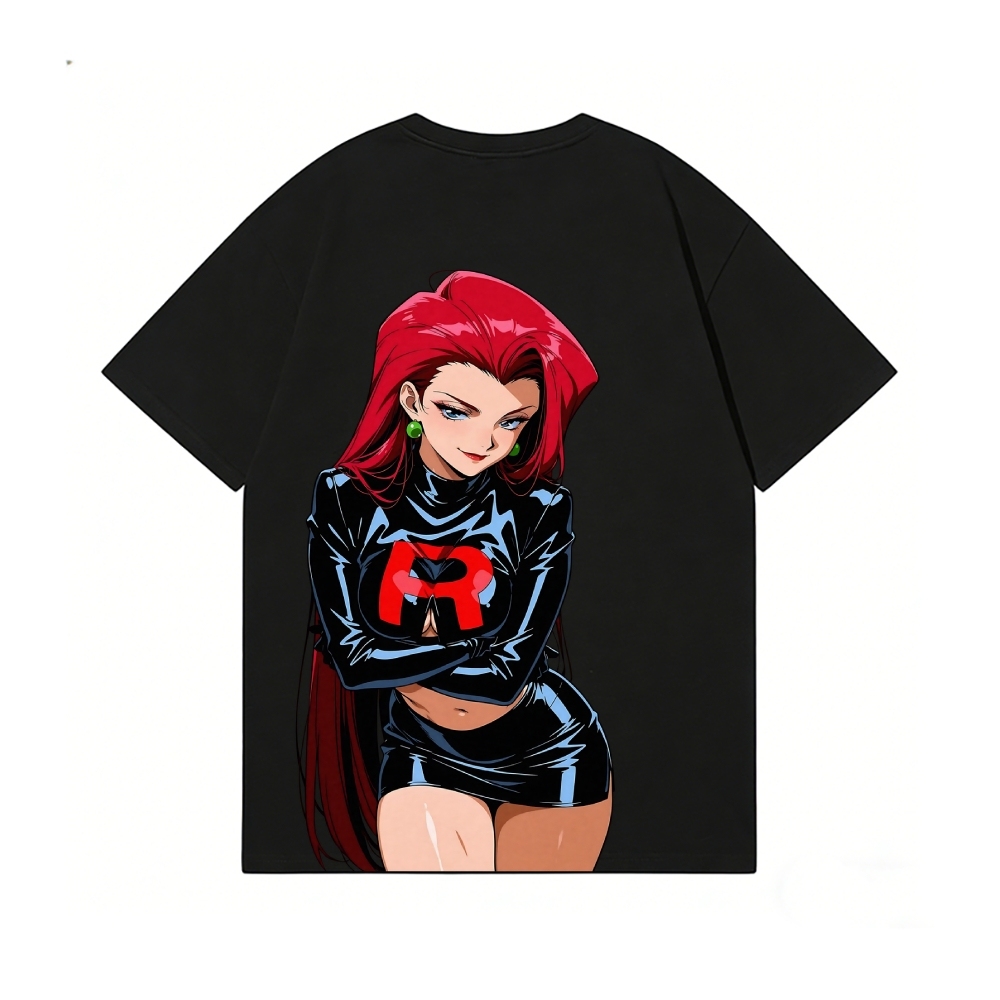 Rocket Girl Jessie Rocket Girl Jessie Back Art Cotton Tee