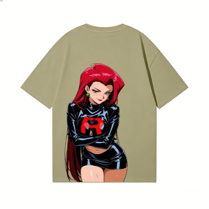 Rocket Girl Jessie Rocket Girl Jessie Back Art Cotton Tee