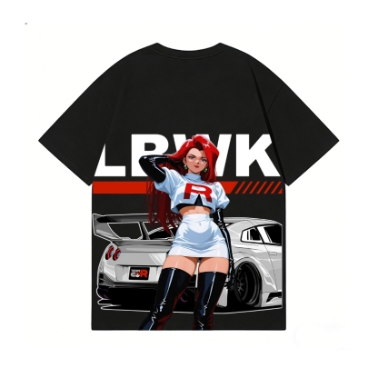 Rocket Girl Jessie Rocket Girl Jessie Back Art Cotton Tee