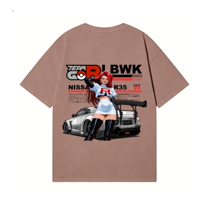 Rocket Girl Jessie Rocket Girl Jessie Back Art Cotton Tee