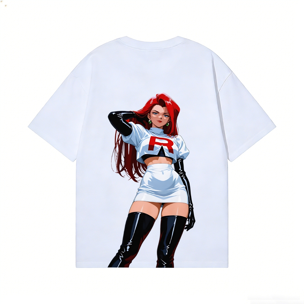 Rocket Girl Jessie Rocket Girl Jessie Back Art Cotton Tee