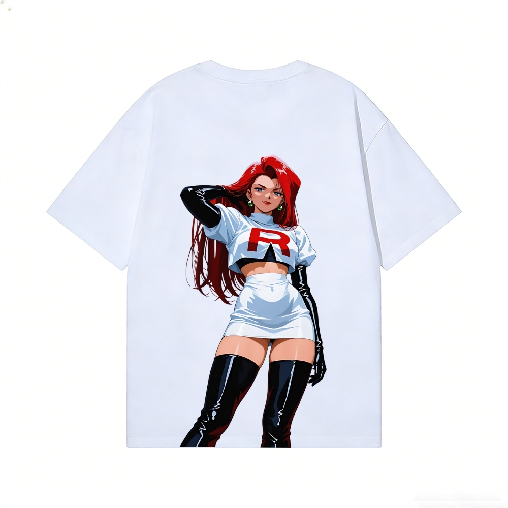 Rocket Girl Jessie Rocket Girl Jessie Back Art Cotton Tee