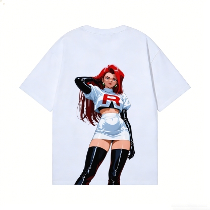 Rocket Girl Jessie Rocket Girl Jessie Back Art Cotton Tee