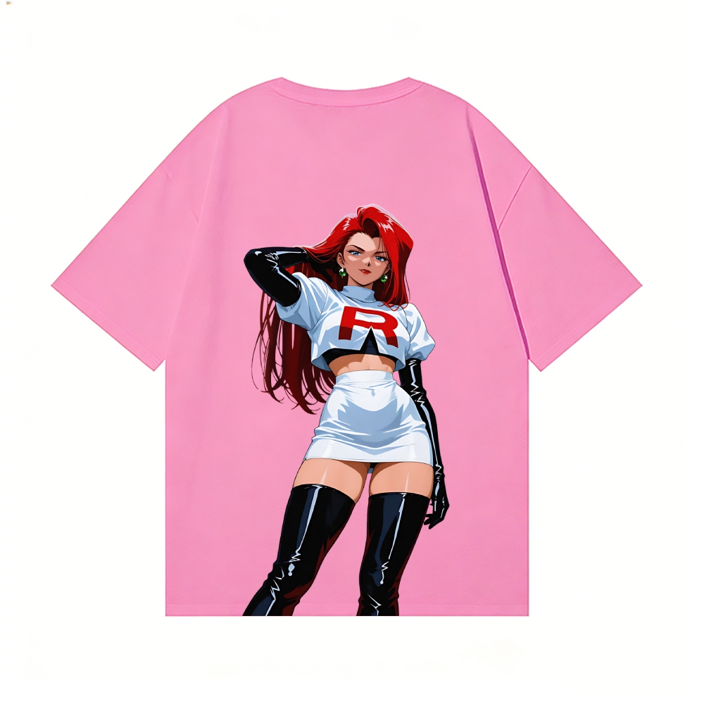 Rocket Girl Jessie Rocket Girl Jessie Back Art Cotton Tee