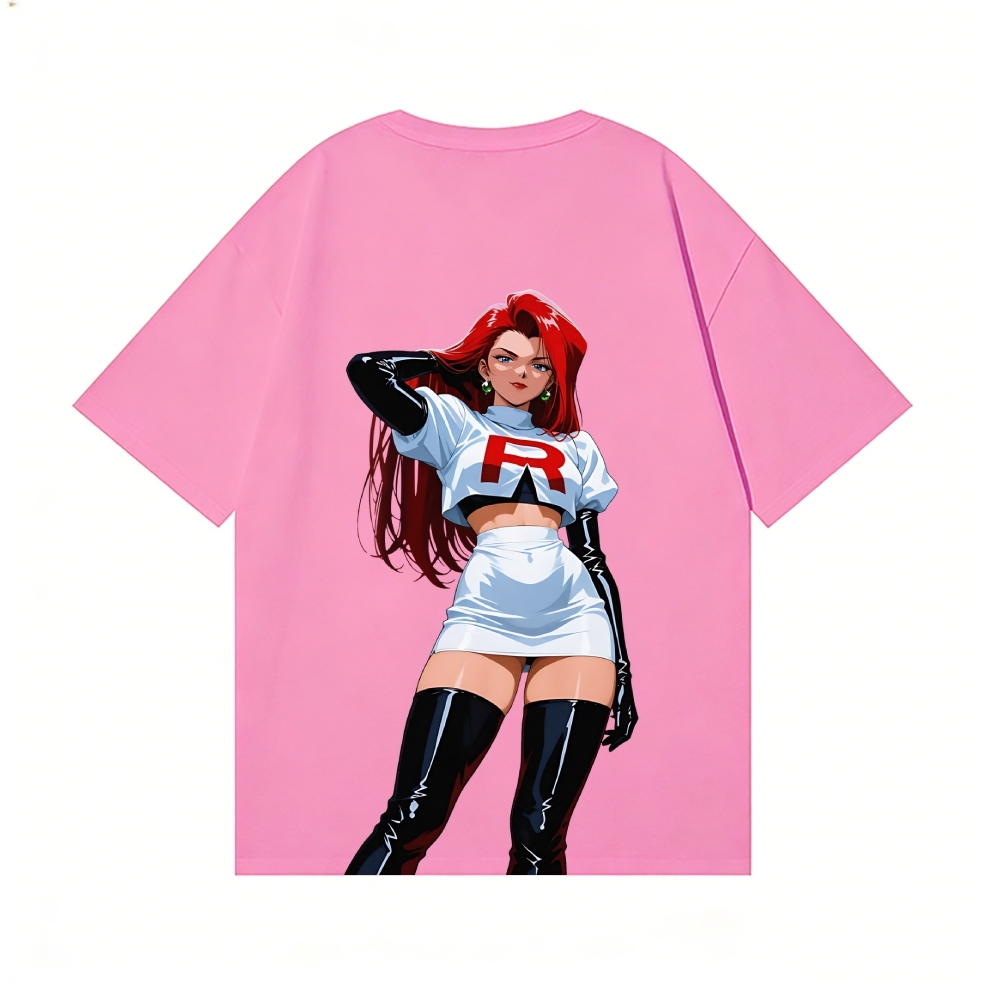 Rocket Girl Jessie Rocket Girl Jessie Back Art Cotton Tee