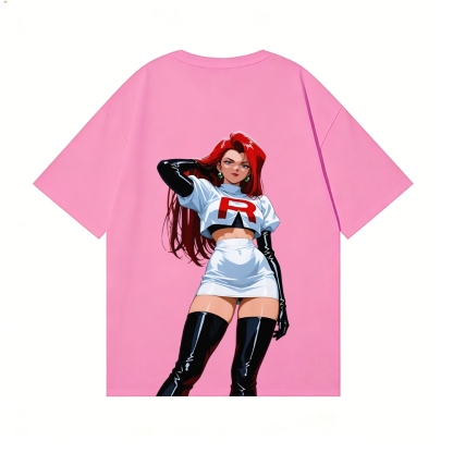 Rocket Girl Jessie Rocket Girl Jessie Back Art Cotton Tee