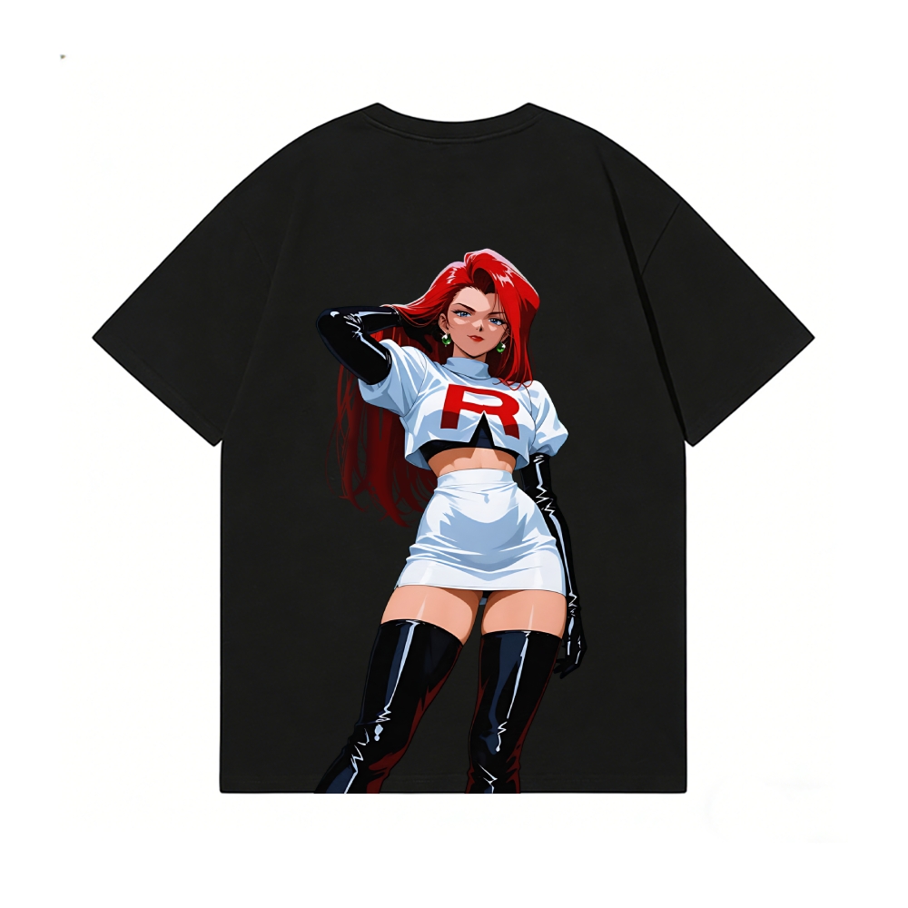 Rocket Girl Jessie Rocket Girl Jessie Back Art Cotton Tee