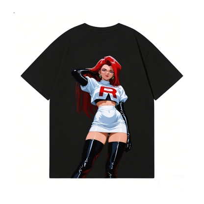 Rocket Girl Jessie Rocket Girl Jessie Back Art Cotton Tee