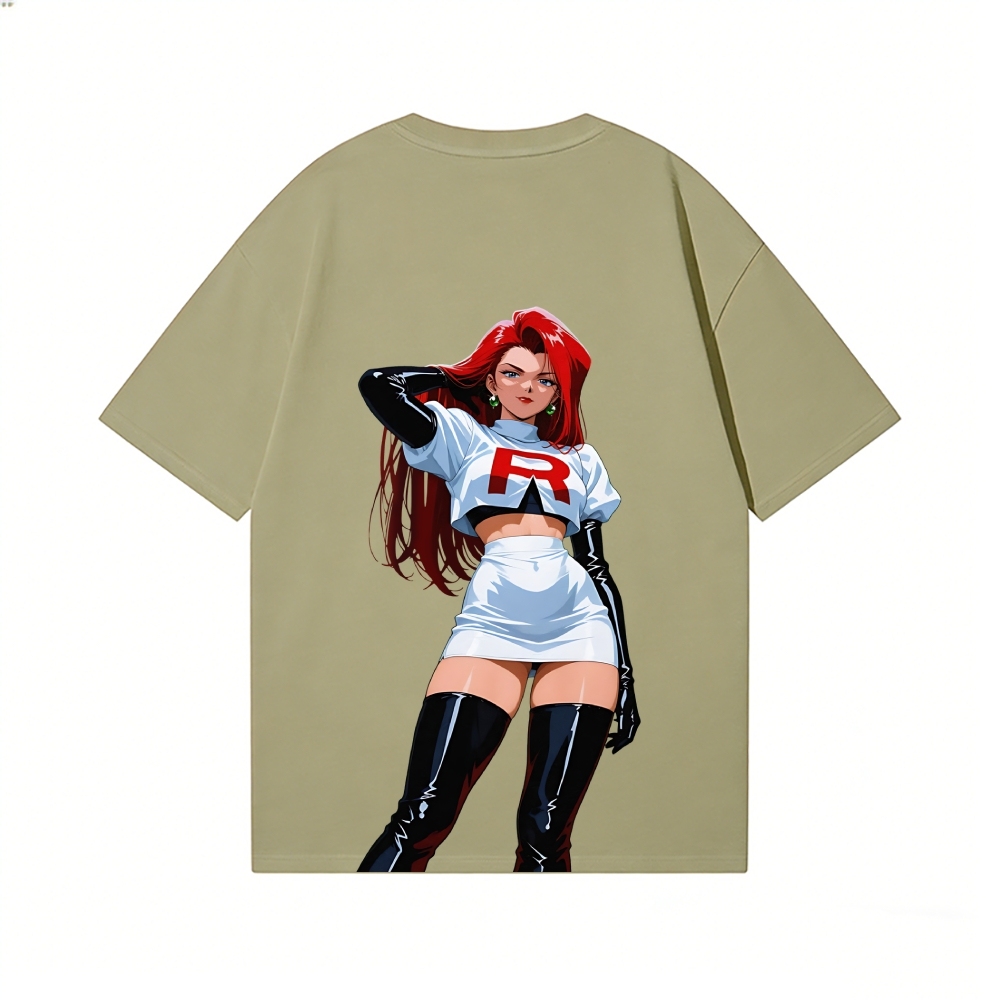 Rocket Girl Jessie Rocket Girl Jessie Back Art Cotton Tee