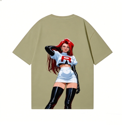 Rocket Girl Jessie Rocket Girl Jessie Back Art Cotton Tee