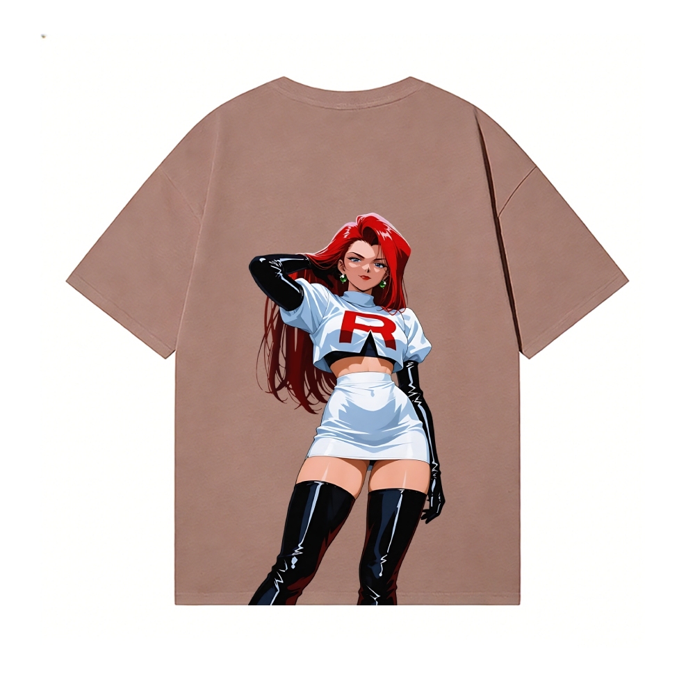 Rocket Girl Jessie Rocket Girl Jessie Back Art Cotton Tee