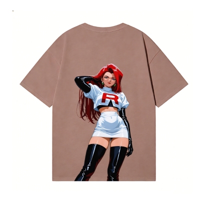 Rocket Girl Jessie Rocket Girl Jessie Back Art Cotton Tee