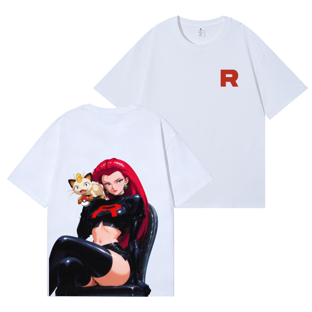 Rocket Girl Jessie Rocket Girl Jessie Back Art Cotton Tee